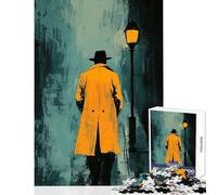 Rompecabezas para Adultos de 1000 Piezas Rompecabezas Vigilante Nocturno Juego práctico de 1000 Piezas Excelentes Regalos y Juguetes para Pasar el Tiempo en casa Durante Las Vacaciones (38x52cm)