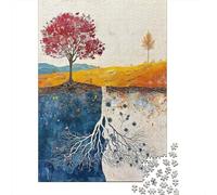 Rompecabezas para Adultos De 1000 Piezas Rooted in Nature A Vibrant Landscape Rompecabezas para Adultos Juegos Familiares Pero Divertidos Y Humorísticos Cumpleaños 38x26cm/1000pcs