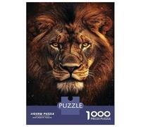Rompecabezas para Adultos De 1000 Piezas Royal Lion Majesty -1 Rompecabezas para Adultos Juguete Decoración De Pared Difícil Difícil para Cumpleaños, Navidad 38x26cm/1000pcs