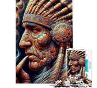 Rompecabezas para Adultos de 1000 Piezas Sabiduría ancestral revelada Juguetes educativos Juego Educativo Desafío difícil Regalos de cumpleaños (tamaño 38x26cm)