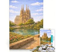 Rompecabezas para Adultos de 1000 Piezas Sagrada Familia, español, Juego de ingenio, para divertirse en Familia, para Fortalecer el Amor Entre Parejas 50x75cm