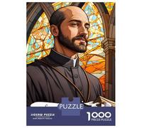 Rompecabezas para Adultos De 1000 Piezas Saint Ignatius of Loyola Rompecabezas para Adultos Juego De Ingenio Pero Divertido Y Humorístico Cumpleaños 38x26cm/1000pcs