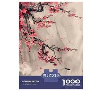 Rompecabezas para Adultos De 1000 Piezas Sakura Japanese Asian Rompecabezas para Adultos Juguete Decoración De Pared Difícil Regalos para Amigos Y Familiares 70x50cm/1000pcs