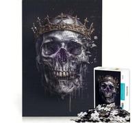 Rompecabezas para Adultos de 1000 Piezas ¡Salve al Rey! Juego Imposible Que Mejora la Memoria, con Piezas de Formas aleatorias Que encajan Perfectamente 38x52cm