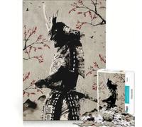 Rompecabezas para Adultos de 1000 Piezas Samurai V Juguete Educativo difícil y desafiante Que Mejora el Amor Entre Parejas 38x52cm
