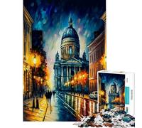 Rompecabezas para Adultos de 1000 Piezas San Petersburgo a Color Ayuda a ejercitar el Cerebro Decoración de Pared Juguetes antiestrés para Mayores de 14 años Juego de Rompecabezas Incluido (50x75cm)