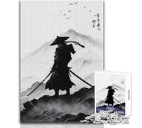 Rompecabezas para Adultos de 1000 Piezas Sekiro Shadows Die Twice, Juego de desafío único, decoración artística para el hogar, Regalo para cumpleaños, tamaño 50x75cm