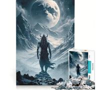 Rompecabezas para Adultos de 1000 Piezas Señor Shiva Juego Educativo decoración del hogar fortalece el Amor Entre Parejas 38x52cm