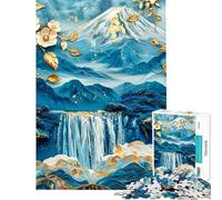 Rompecabezas para Adultos de 1000 Piezas Serenidad ﹨u Tranquilidad Rompecabezas para Adultos Juego de ingenio para la diversión Familiar cumpleaños (Tamaño 38x52cm)