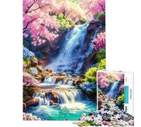Rompecabezas para Adultos de 1000 Piezas Serenidad ﹨u Tranquilidad Rompecabezas para Adultos Juguetes antiestrés Mejora la Memoria (Tamaño 38x52cm)