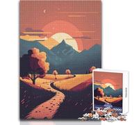 Rompecabezas para Adultos de 1000 Piezas, Serenity in Motion, Juego de desafío único, decoración artística para el hogar, Regalo para cumpleaños, tamaño 38x52cm