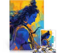 Rompecabezas para Adultos de 1000 Piezas Shiva el Soñador Juegos educativos Decoración del hogar Interacción Entre Padres e Hijos 52x38cm