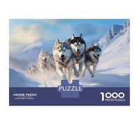 Rompecabezas para Adultos De 1000 Piezas Siberian Husky Pack 3 Rompecabezas para Adultos Juego De Ingenio Difícil Oferta Difícil como Regalo para Toda La Familia 38x26cm/1000pcs