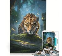 Rompecabezas para Adultos de 1000 Piezas Significado de los jaguares Juegos Divertidos Carrera de Velocidad Manual colección de Artistas Bellas Artes 50x75cm