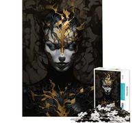 Rompecabezas para Adultos de 1000 Piezas Simbionte Femenino Que Ayuda a ejercitar el Cerebro Regalos para Mujeres Juegos Familiares Apto para Mayores de 14 años 38x52cm