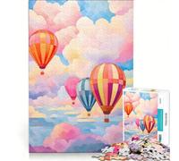 Rompecabezas para Adultos de 1000 Piezas Sinfonía de Globos, un Juego práctico, Divertido y con Humor, Ideal para Decorar el Escritorio 50x75cm