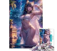 Rompecabezas para Adultos de 1000 Piezas Sirena Mística Rompecabezas para Adultos Juegos relajantes Difícil Regalos para Amigos y Familiares (Tamaño 38x26cm)
