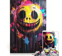 Rompecabezas para Adultos de 1000 Piezas Smile Vibes Everywhere Juguete Educativo antiestrés colección de Artistas Bellas Artes 38x26cm