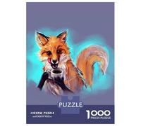 Rompecabezas para Adultos De 1000 Piezas Sneaky Fox Rompecabezas para Adultos Juguete Decoración De Pared Corte De Precisión 52x38cm/1000pcs