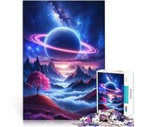 Rompecabezas para Adultos de 1000 Piezas Soledad Celestial Juegos educativos Decoración del hogar Mejorar el Amor Entre Parejas 75x50cm