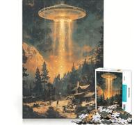Rompecabezas para Adultos de 1000 Piezas Soledad Cósmica, Juegos Familiares, para divertirse en Familia, cumpleaños y Navidad 38x52cm