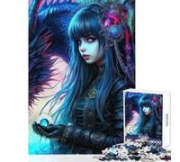 Rompecabezas para Adultos de 1000 Piezas Sombras Eclipsadas Juego Imposible Juguete Educativo Antiestrés Que Mejora el Amor Entre Parejas (50x75cm)