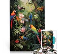 Rompecabezas para Adultos de 1000 Piezas Sonidos relajantes de pájaros Desafiante Difícil Regalos de cumpleaños, Regalos, Arte Mural 38x26cm