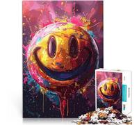 Rompecabezas para Adultos de 1000 Piezas Sonrisas locas en abundancia Difícil Difícil con Piezas de Formas aleatorias Que se entrelazan Completamente 38x26cm
