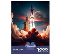 Rompecabezas para Adultos De 1000 Piezas Space Shuttle Rompecabezas para Adultos Juguetes Antiestrés Regalos para Mujeres Juego Desafiante Regalos 70x50cm/1000pcs