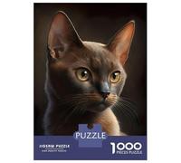 Rompecabezas para Adultos De 1000 Piezas Sphynx Cat Rompecabezas para Adultos Juegos De Relajación Regalo De Cumpleaños Regalos para Reducir El Estrés 38x26cm/1000pcs