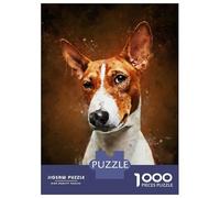 Rompecabezas para Adultos De 1000 Piezas Splatter Face Dog Rompecabezas para Adultos Juegos Relajantes Desafío Difícil Actividades Divertidas En Casa 52x38cm/1000pcs