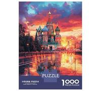 Rompecabezas para Adultos De 1000 Piezas St. Basil's Reflections-1 Rompecabezas para Adultos Juego Familiar Análisis Y Desafío Educativo De Lógica 70x50cm/1000pcs