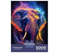 Rompecabezas para Adultos De 1000 Piezas Star Elephant Rompecabezas para Adultos Juego Familiar Pero Divertido Y Humorístico Cumpleaños 52x38cm/1000pcs