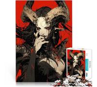 Rompecabezas para Adultos de 1000 Piezas Súcubo Vampiro Juguetes de Juego para Regalo Familiar Juguetes de decoración del hogar 75x50cm