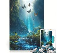 Rompecabezas para Adultos de 1000 Piezas Sueño de Mariposa, Juego práctico, Actividades Divertidas en casa, fortalece el Amor Entre Parejas, 38x52cm