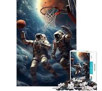 Rompecabezas para Adultos de 1000 Piezas Sumergirse en el Espacio Juguetes educativos para Aprender Juegos Familiares Regalos de Amigo Invisible educativos (Tamaño 38x26cm)