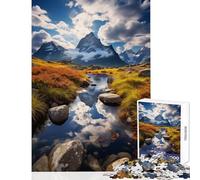 Rompecabezas para Adultos de 1000 Piezas Summit Path Juguetes antiestrés Regalos de Amigo Secreto Juegos educativos Ejercicios cerebrales tamaño 38x52cm