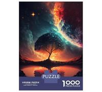 Rompecabezas para Adultos De 1000 Piezas Sunset Fantasy Rompecabezas para Adultos Juegos Relajantes Difícil Gran Regalo para Jugar 70x50cm/1000pcs
