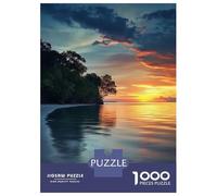 Rompecabezas para Adultos De 1000 Piezas Sunsets Gentle Embrace Rompecabezas Juguetes Antiestrés, Divertidos Y Humorísticos Regalos para Reducir El Estrés 38x26cm/1000pcs