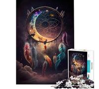 Rompecabezas para Adultos de 1000 Piezas Susurros de Atrapasueños Juguetes Juegos Educativos Juegos Familiares Desafío Difícil Regalos de Amigo Invisible (Tamaño 75x50cm)