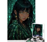 Rompecabezas para Adultos de 1000 Piezas Susurros del Reino de Jade Juguete Educativo Gran Regalo para Juegos Juego Imposible Potencia el Amor Entre Parejas tamaño 50x75cm