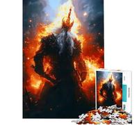 Rompecabezas para Adultos de 1000 Piezas Svarog Dios eslavo Un desafío Educativo para aliviar el estrés Juguetes antiestrés para Mayores de 14 años (50x75cm)