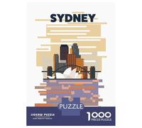 Rompecabezas para Adultos De 1000 Piezas Sydney Harbour Rompecabezas para Adultos Juegos Divertidos para La Diversión Familiar Juego Desafiante Regalos 70x50cm/1000pcs