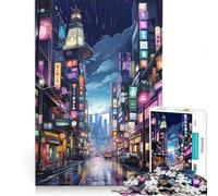 Rompecabezas para Adultos de 1000 Piezas Synthwave Chronicles Juego Educativo para la diversión Familiar Oferta Toda la Familia 38x26cm
