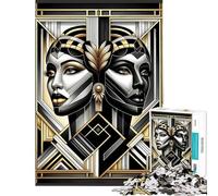 Rompecabezas para Adultos de 1000 Piezas Techno Human Canvas Puzzle para Adultos Juguetes antiestrés Desafío difícil Oferta como Regalo para Toda la Familia (Tamaño 50x75cm)