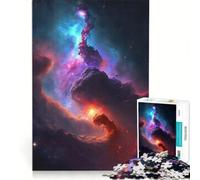 Rompecabezas para Adultos de 1000 Piezas temática Espacial Juego práctico Ideal para Relajarse y despejar la Mente Decorar el Escritorio 38x26cm