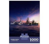 Rompecabezas para Adultos De 1000 Piezas The Battle of Leyte Gulf Rompecabezas para Adultos Juego De Ingenio Decoración De Pared Regalos para Amigos Y Familiares 38x26cm/1000pcs