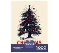 Rompecabezas para Adultos De 1000 Piezas The Christmas Tree Rompecabezas para Adultos Juego De Ingenio para La Diversión Familiar Actividades Divertidas En Casa, 52x38cm/1000pcs