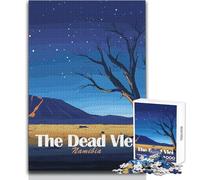 Rompecabezas para Adultos de 1000 Piezas, The Dead Vlei, Namibia, Paisaje, Hermoso diseño, Juego, decoración, Juguetes antiestrés, tamaño 50x75cm