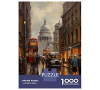 Rompecabezas para Adultos De 1000 Piezas The Majesty of London Rompecabezas para Adultos Juguetes Antiestrés Aliviador del Estrés Regalos De Cumpleaños Y Únicos 38x26cm/1000pcs